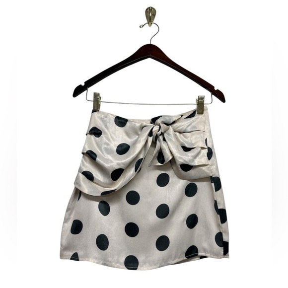 NWOT HOUSE OF HARLOW 1960 X REVOLVE Nicholas Skirt Dot Print S - Picture 5 of 10